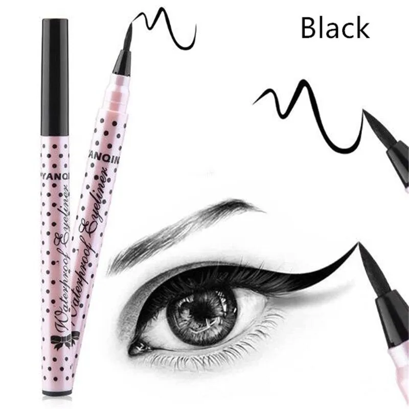 1 PCS Hot Make Up Ultimate Black Liquid Eyeliner Long-lasting Waterproof Eye Liner Pencil Pen Nice Makeup Cosmetic Beauty Tools
