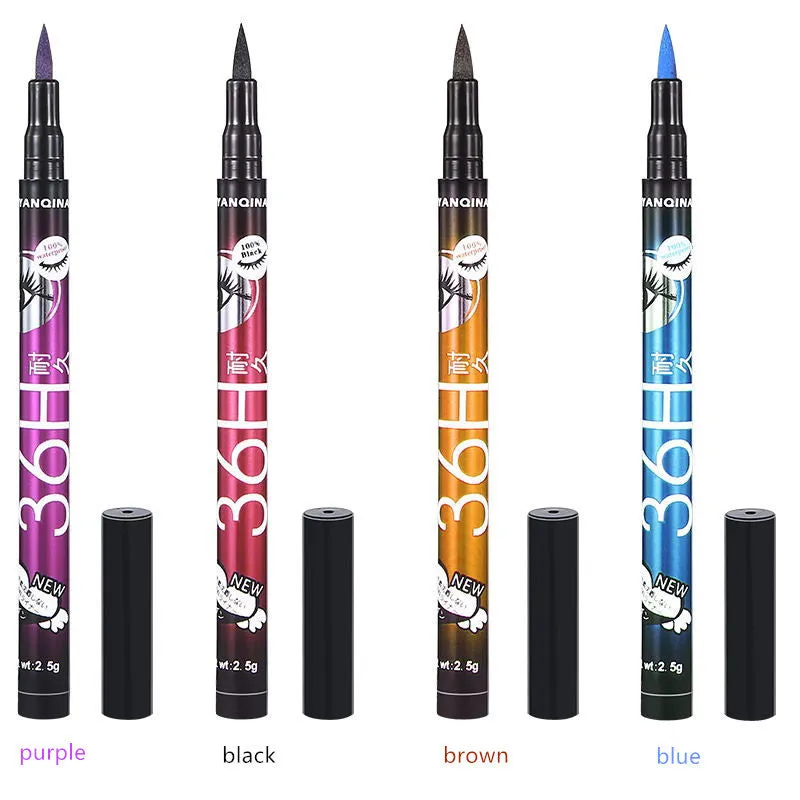 1 PCS Hot Make Up Ultimate Black Liquid Eyeliner Long-lasting Waterproof Eye Liner Pencil Pen Nice Makeup Cosmetic Beauty Tools