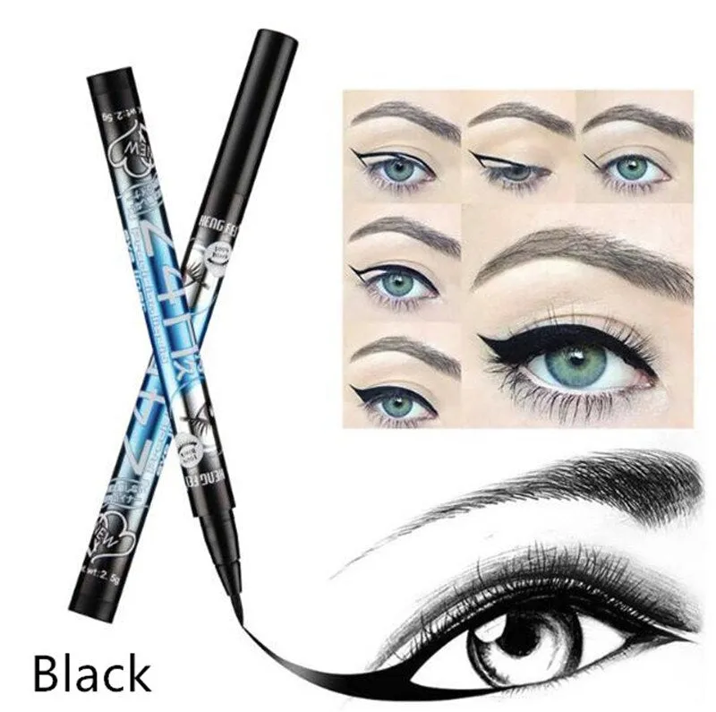 1 PCS Hot Make Up Ultimate Black Liquid Eyeliner Long-lasting Waterproof Eye Liner Pencil Pen Nice Makeup Cosmetic Beauty Tools