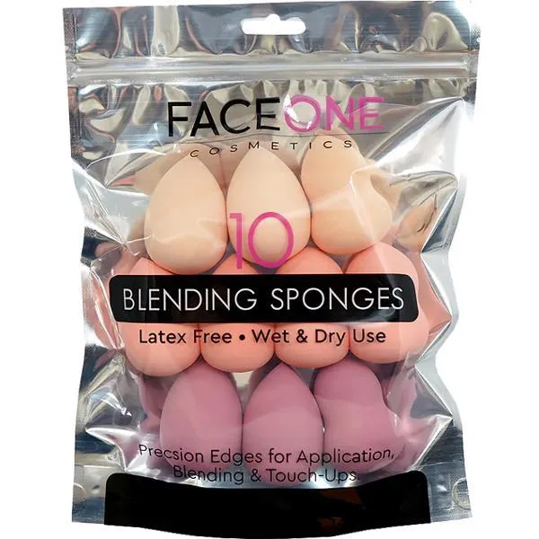 10 Pack Faceone Beauty Blender