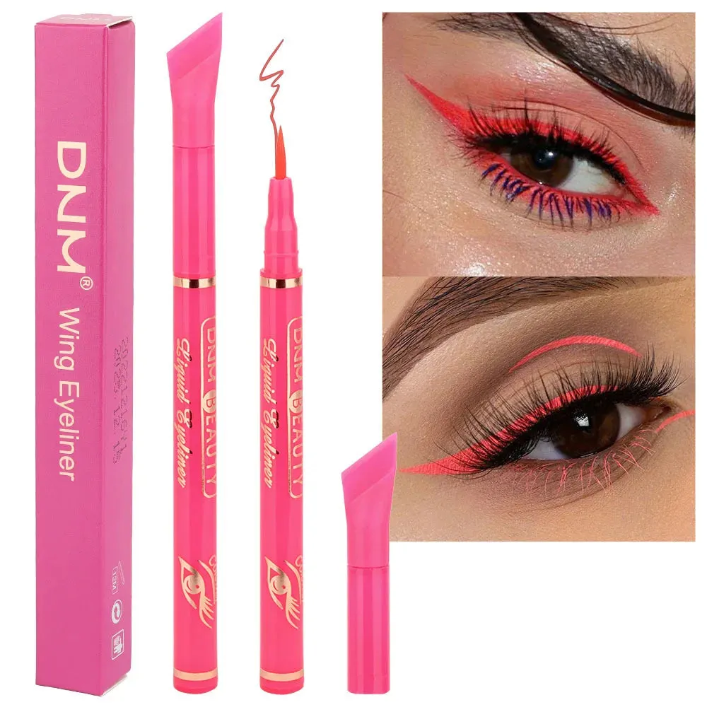 12 Colors Matte Liquid Eyeliner Pen – Black, Purple & More, Waterproof, Quick-Drying, Smooth Ultra-Thin Wing Eye Liner