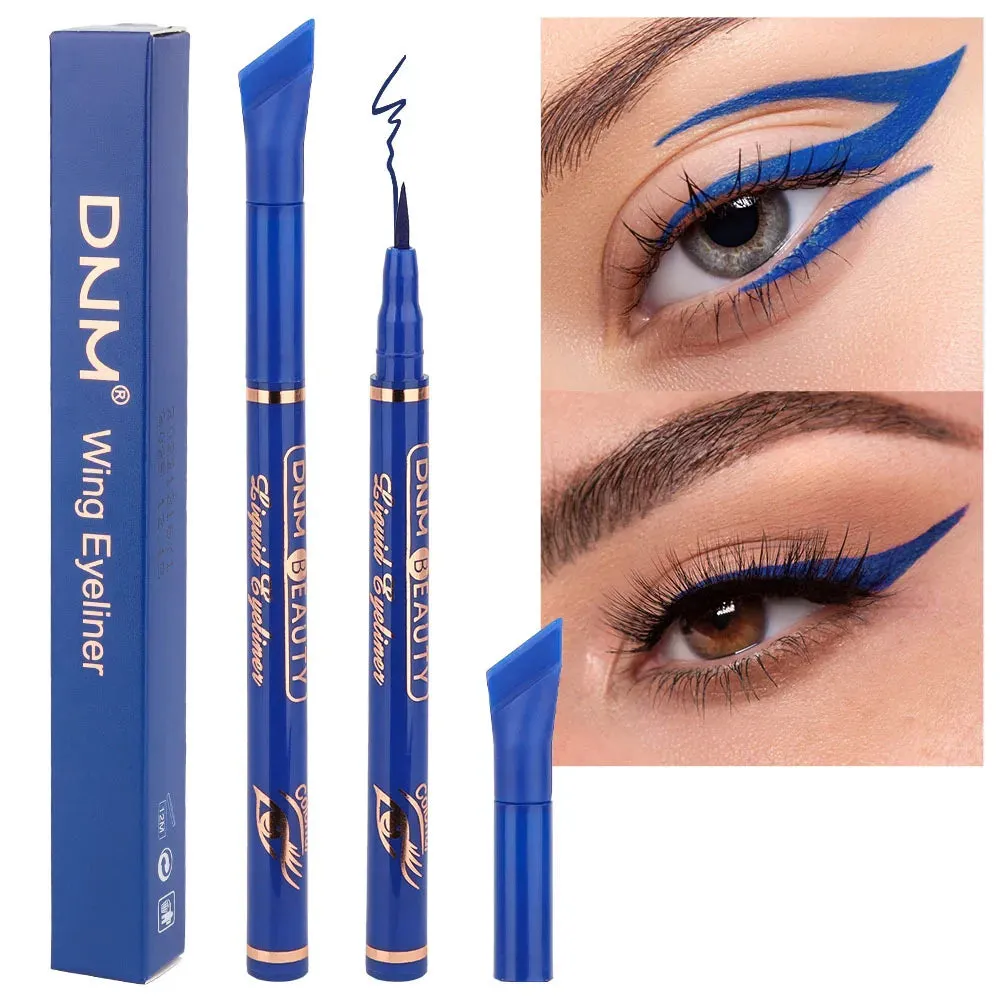 12 Colors Matte Liquid Eyeliner Pen – Black, Purple & More, Waterproof, Quick-Drying, Smooth Ultra-Thin Wing Eye Liner