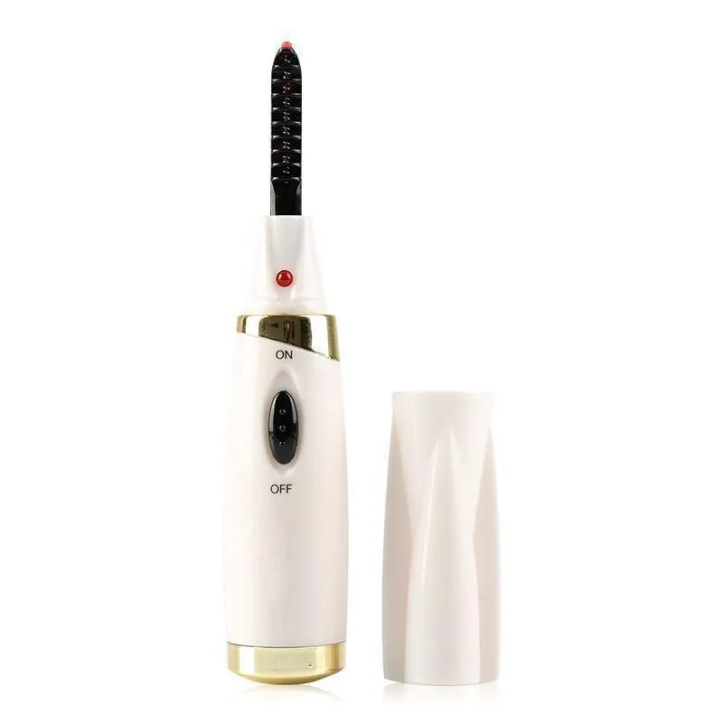 1Pcs Mini Electric Heated Eyelash Curler Long Lasting Lash Lifting