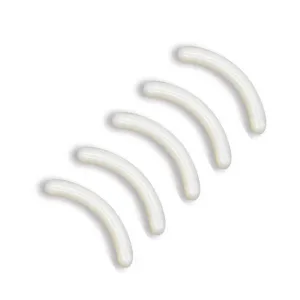 24 Pcs Curler Refill EyeLash Curler Refill Pads Silicone Rubber Curler Replacement Refills Pads for Universal Eyelash Curler White