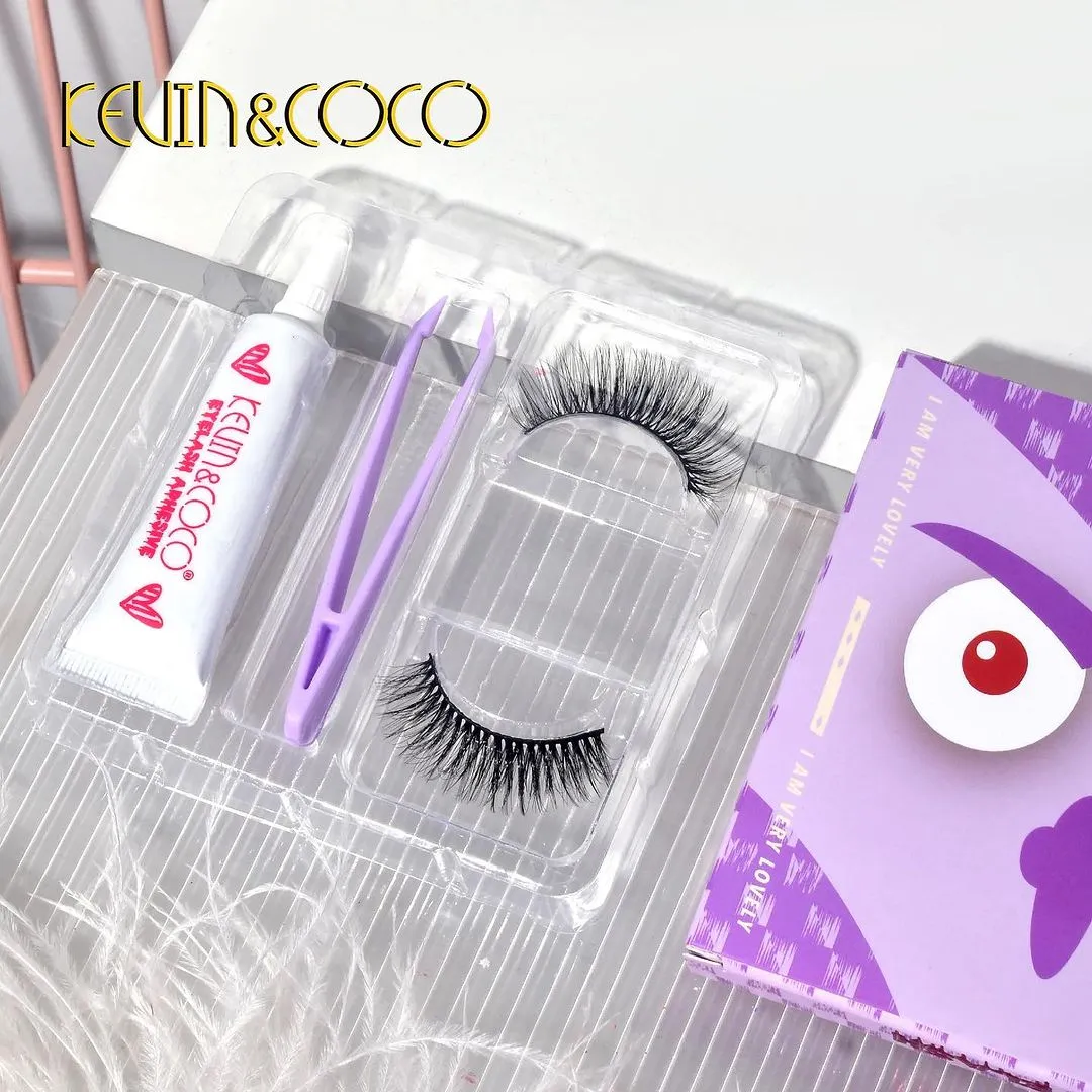 27 Colors Kevin & Coco Eyeshadow Kits 3 Pearlescent Matte & Shimmer Kits with Eyelashes