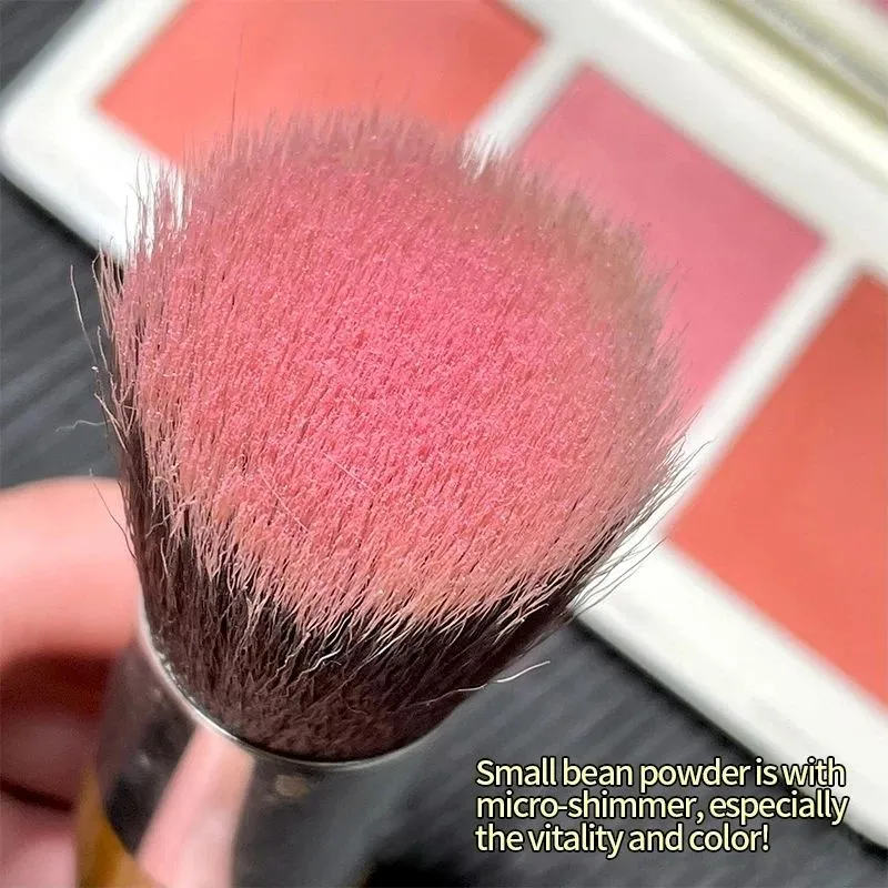 3 Color Blush Palette with Brush