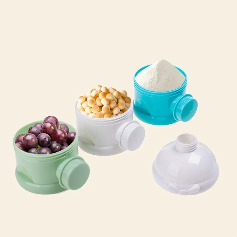 3-Layer Portable Baby Formula Feeding Dispenser Container Storage Milk Powder Box