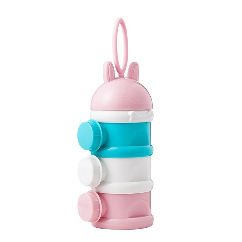 3-Layer Portable Baby Formula Feeding Dispenser Container Storage Milk Powder Box