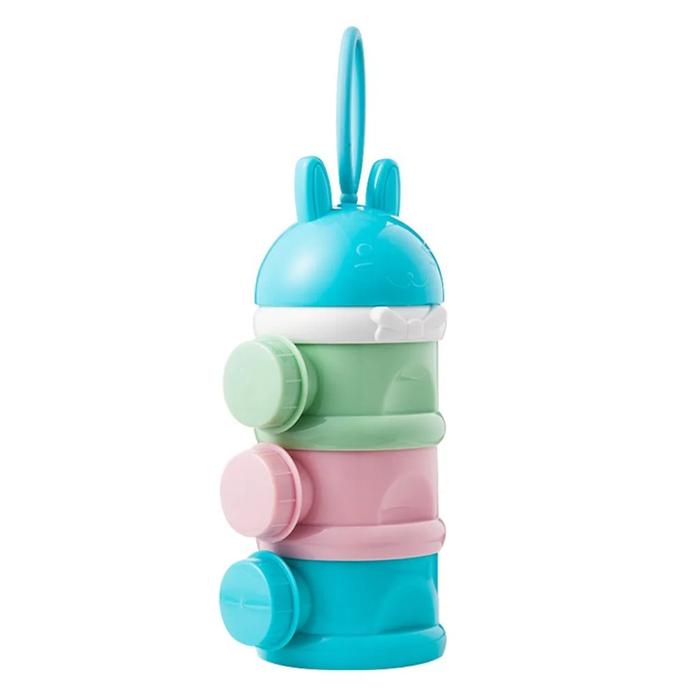 3-Layer Portable Baby Formula Feeding Dispenser Container Storage Milk Powder Box