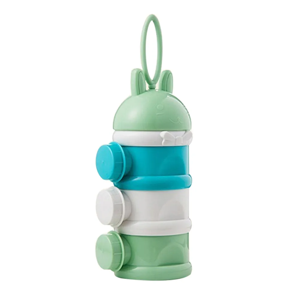 3-Layer Portable Baby Formula Feeding Dispenser Container Storage Milk Powder Box