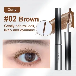 3D Curling Eyelash Iron Mascara - 6°Curling Design #Brown