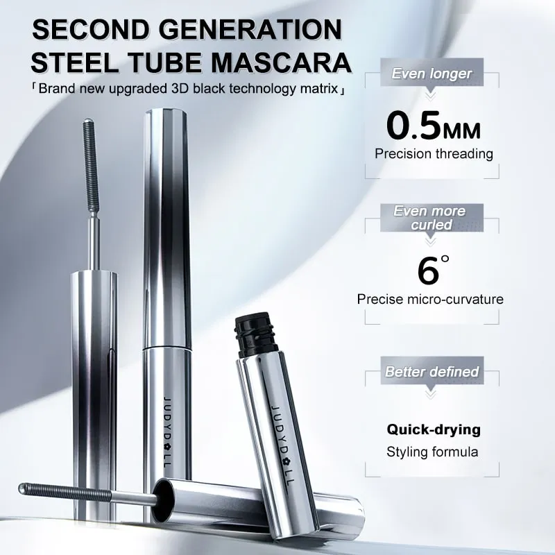 3D Curling Eyelash Iron Mascara - 6°Curling Design #Brown