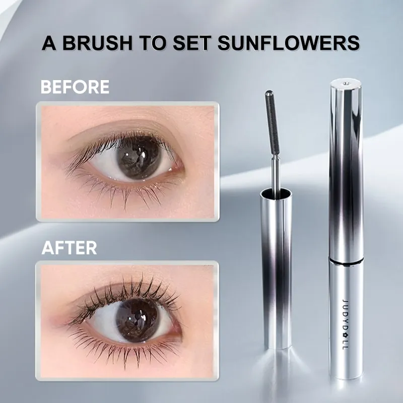 3D Curling Eyelash Iron Mascara - 6°Curling Design #Brown