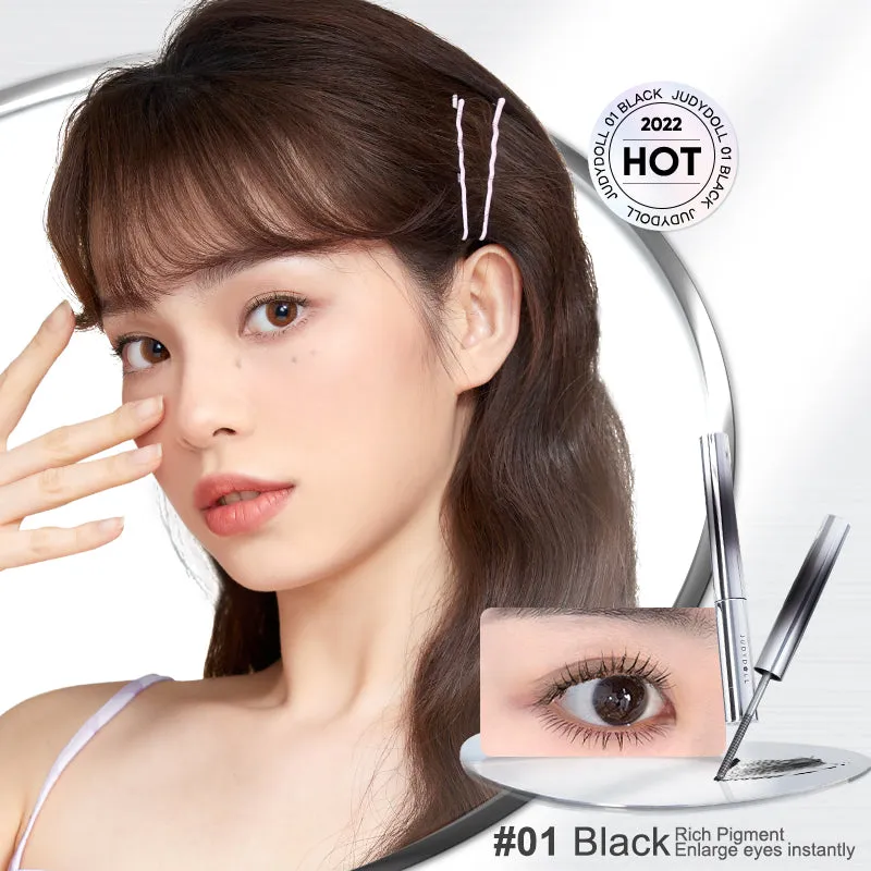 3D Curling Eyelash Iron Mascara - 6°Curling Design #Brown