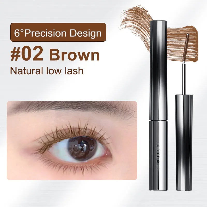 3D Curling Eyelash Iron Mascara - 6°Curling Design #Brown
