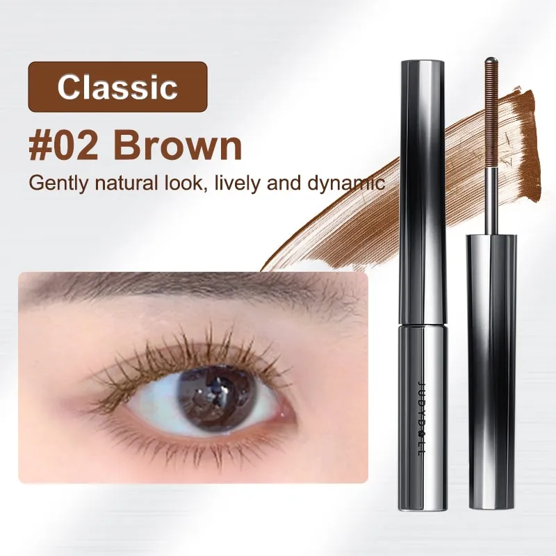 3D Curling Eyelash Iron Mascara - 6°Curling Design #Brown