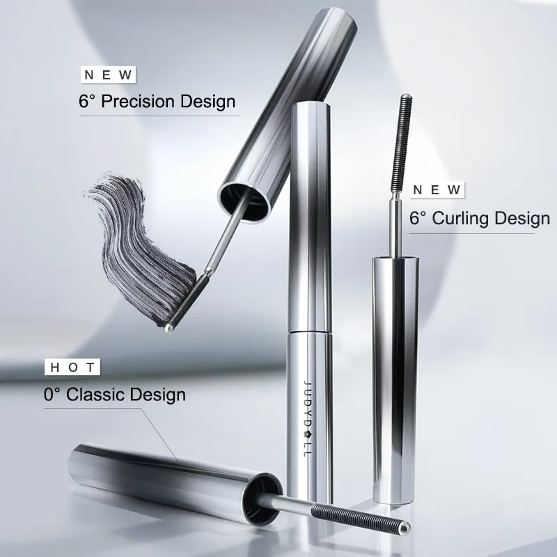 3D Curling Eyelash Iron Mascara - 6°Curling Design #Brown