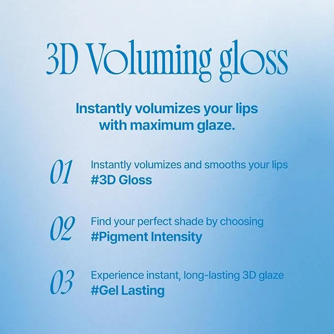3D Voluming Gloss | Just me Moment - Vanilla 70% | Lip Gloss, High-Shine, Non-Sticky, Moisturizing Finish | 5.3g