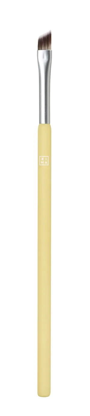 3ina Makeup Vegan, Cruelty Free, The Angle Liner Brush, Eyeliner Brush, Soft And Synthetic Bristles, Precise Application, Angled Tip