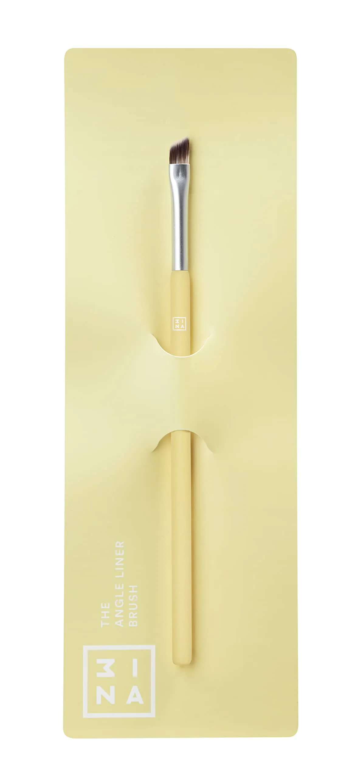 3ina Makeup Vegan, Cruelty Free, The Angle Liner Brush, Eyeliner Brush, Soft And Synthetic Bristles, Precise Application, Angled Tip
