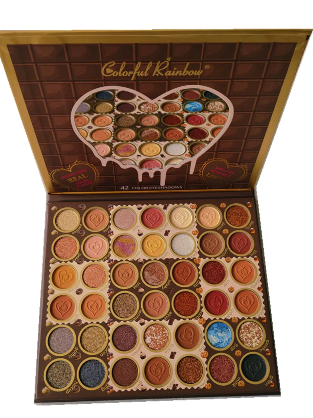 42-Color Eyeshadow Palette