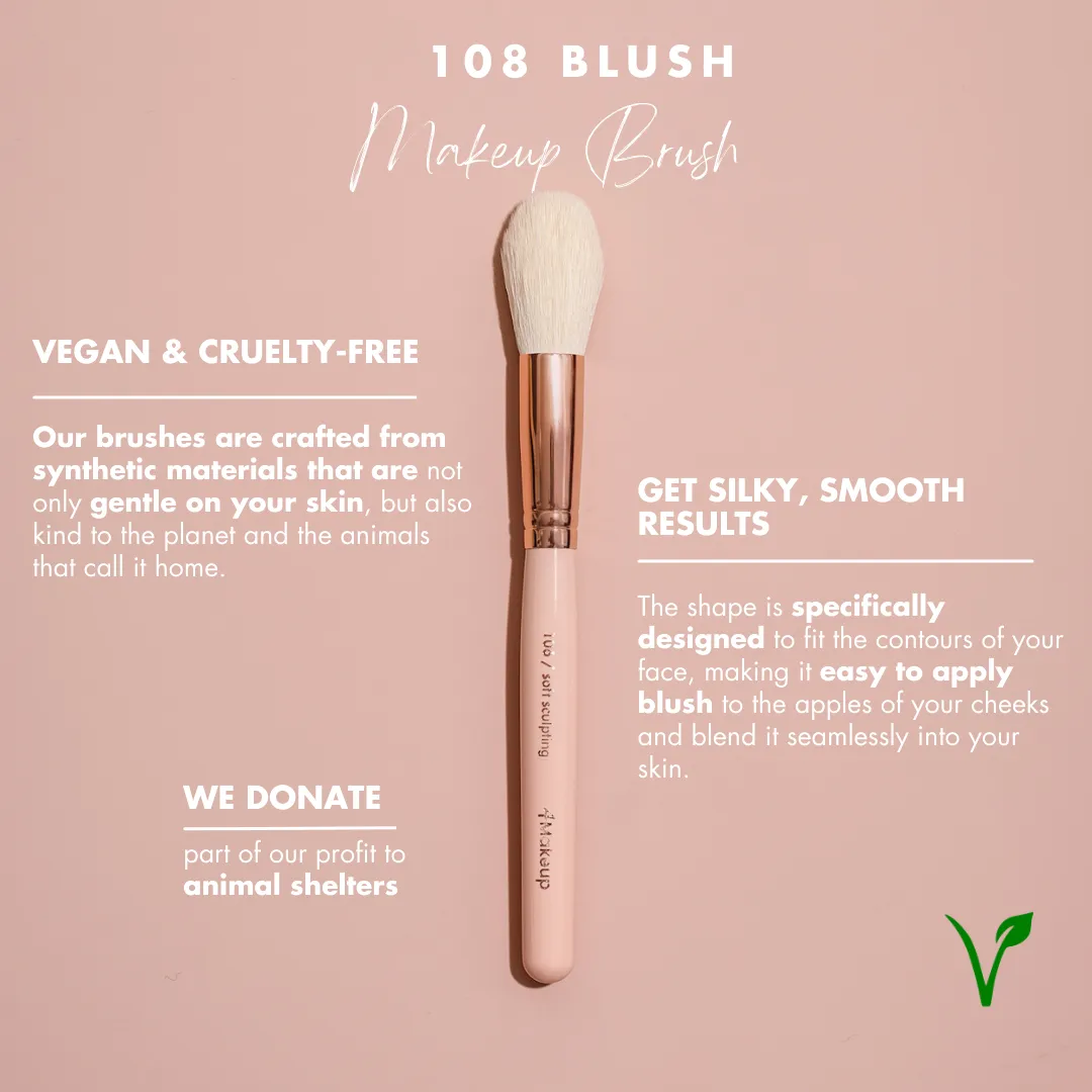 4Makeup Blush makeup brush/108