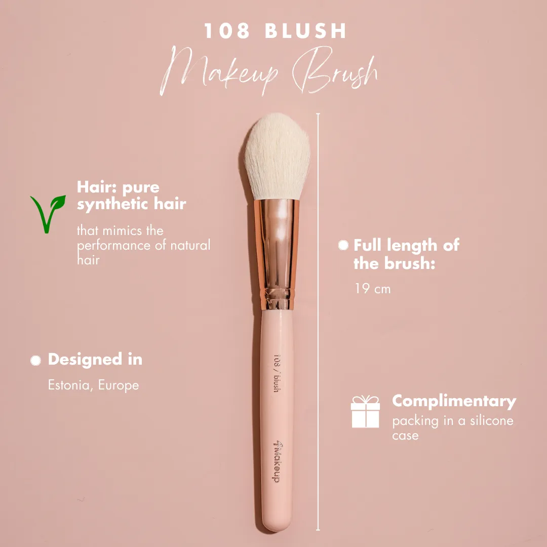4Makeup Blush makeup brush/108