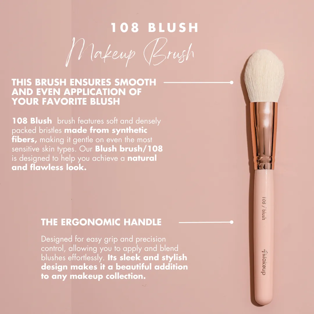4Makeup Blush makeup brush/108