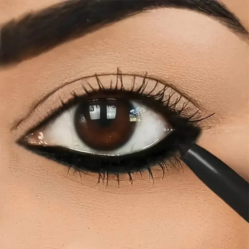 5-Pack: Waterproof and Sweat-Proof Black Eyeliner Pencil