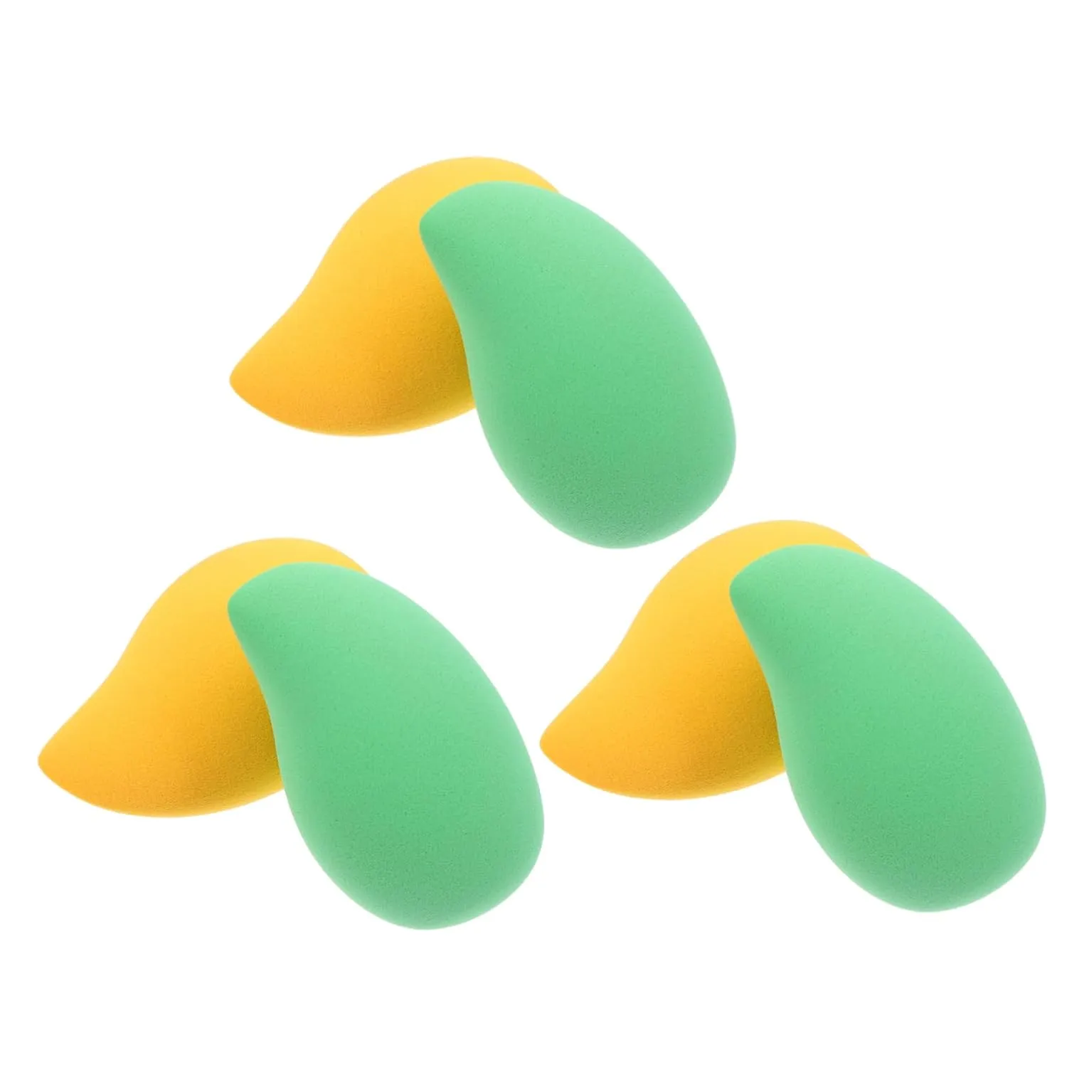 6pcs Shape Makeup Comfortable Dry Wet Sponge Beauty Tools Soft Durable for Application for Everyday Makeup