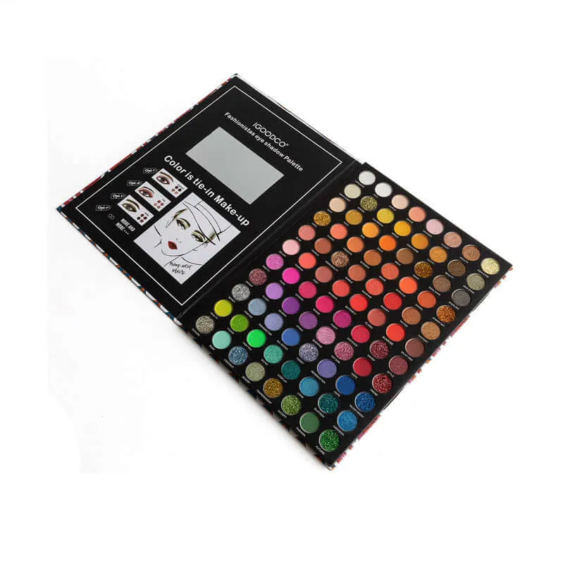 88-Color Eyeshadow Palette: Pearlescent Matte Mix Pack