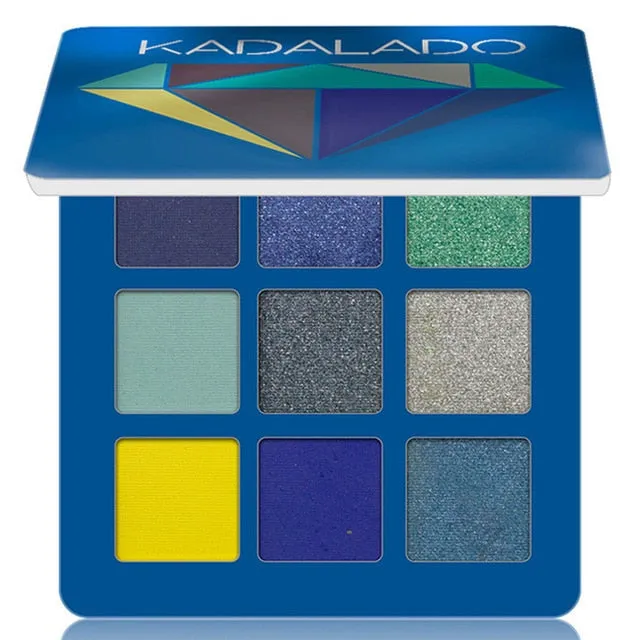 9 Colors Glitter Eyeshadow Makeup Pallete Matte Eye Shadow Palette Shimmer And Shine Diamond Eyeshadow Powder Pigment Cosmetics