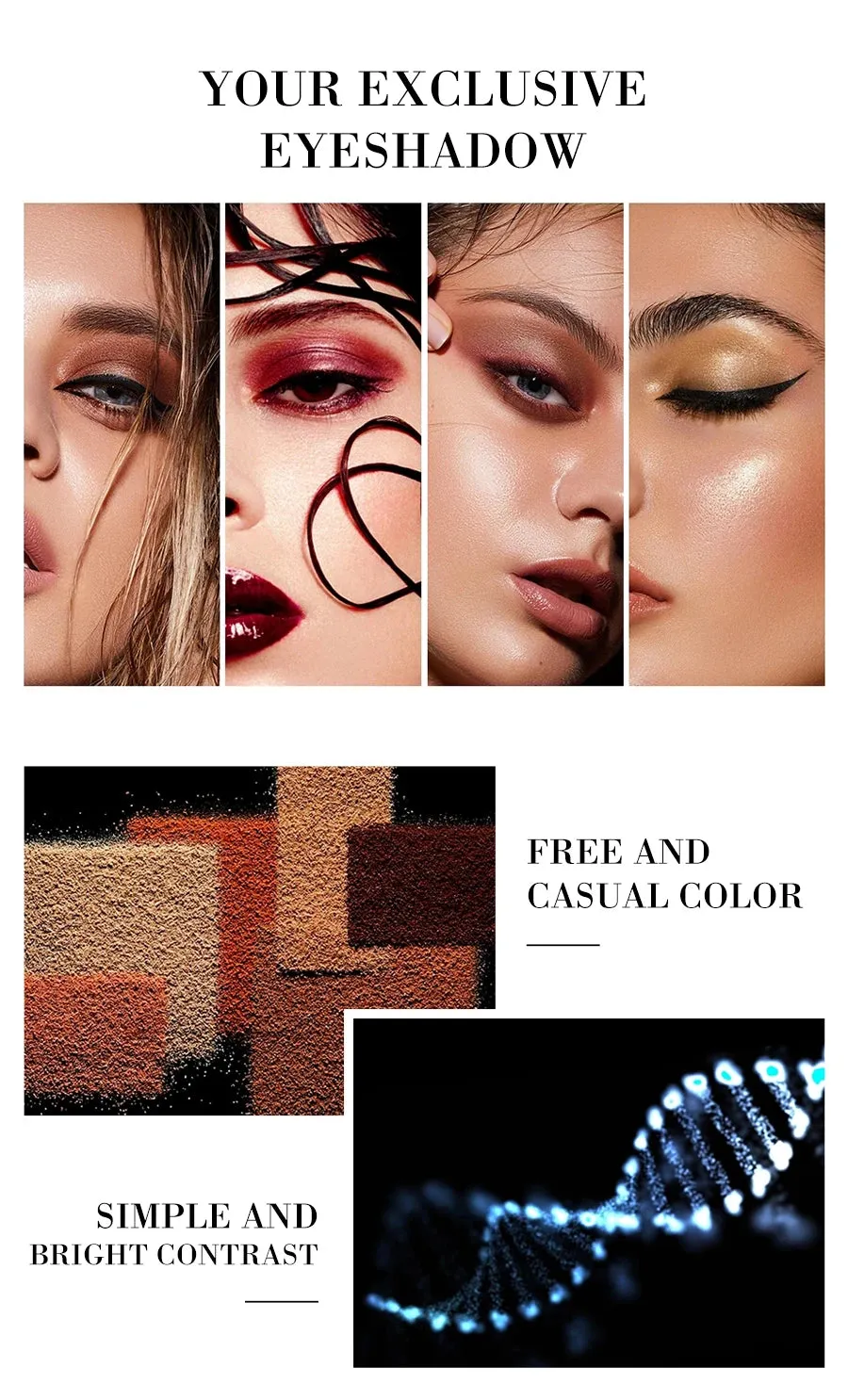 9 Colors Matte Eyeshadow Shimmer Palette Eyeshadow Waterproof Long Lasting Glitter Eye Makeup Cosmetics Eye Shadow