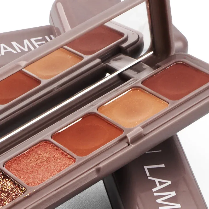 9 Colors Matte Eyeshadow Shimmer Palette Eyeshadow Waterproof Long Lasting Glitter Eye Makeup Cosmetics Eye Shadow