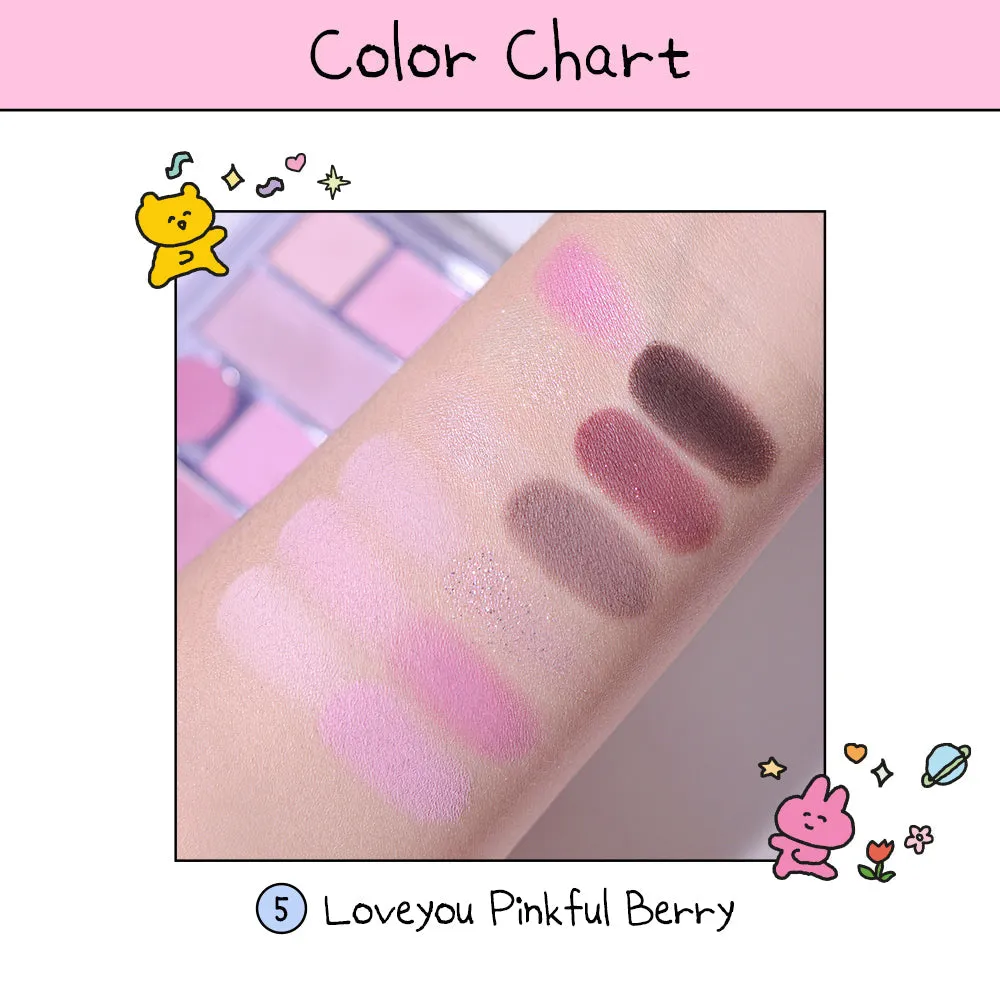 All Take Mood Technique Palette 05 Love You Pinkful Berry (Choigosim Ver)