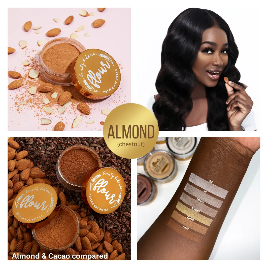 Almond (Chestnut) Loose Flour Setting Powder