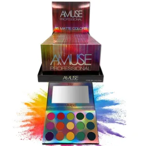 Amuse - Matte Vivids 15 Circle Palette