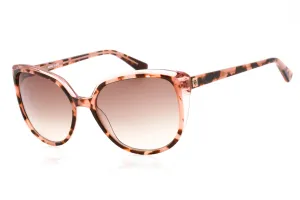 Anne Klein AK7077 Sunglasses BLUSH TORTOISE / Brown Gradient Women's