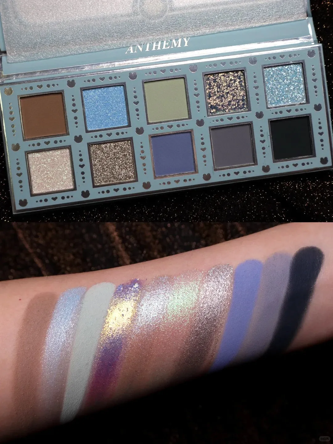 ANTHEMY Ice Ferret 10-Color Chameleon Eyeshadow Palette (3.0) T4277