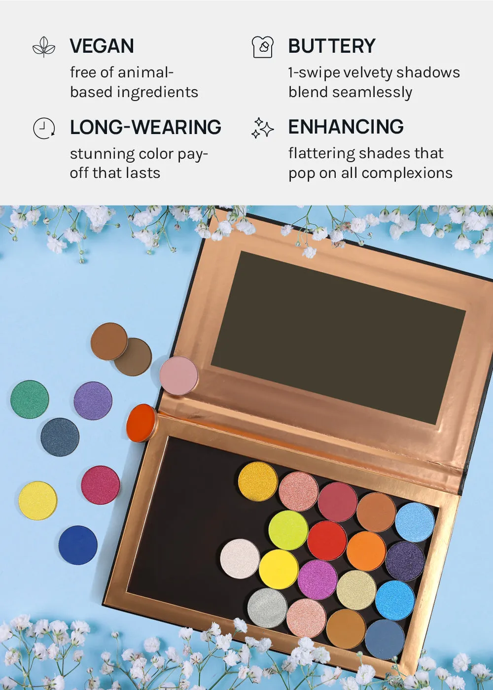 AOA Single Pressed Eyeshadow - Blend