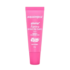 Aqualogica Pink Sorbet Plump  Luscious Tinted Lip Balm with Berries and Hyaluronic Acid