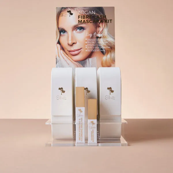 Argan Hydrating & Volumizing Fibre Lash Mascara Kit - Trade Starter Pack