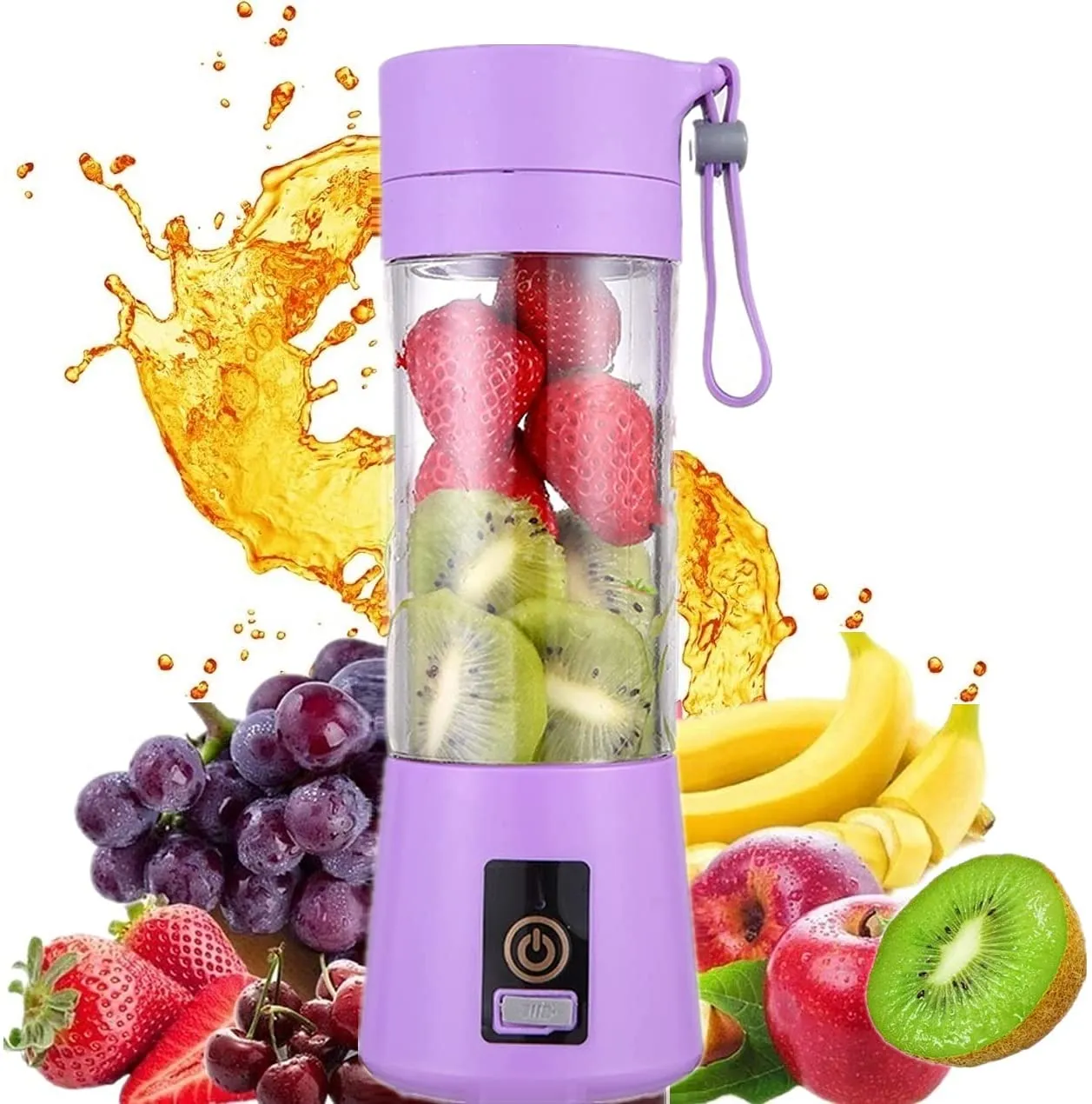 ARTC Portable USB Electric Charging Fruit Blender and Juice Cup