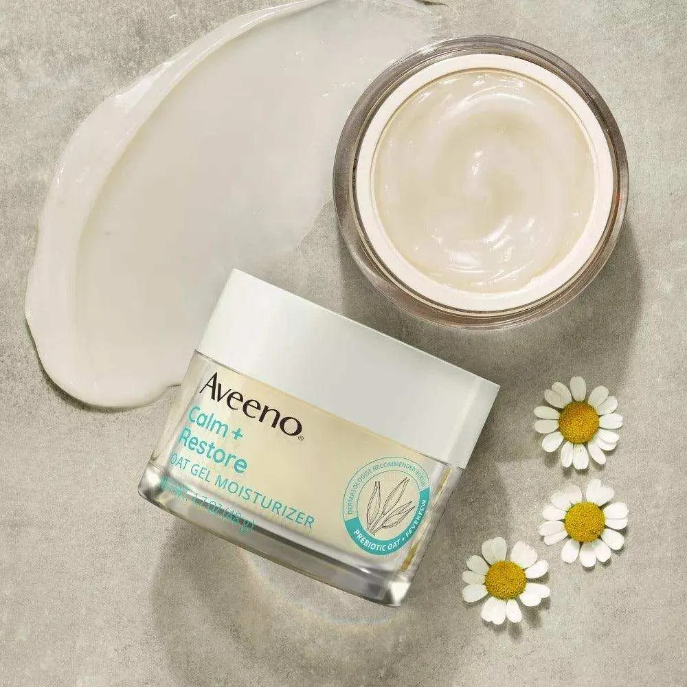 Aveeno Calm Restore Oat Gel Moisturizer for Sensitive Skin  - 1.7 oz