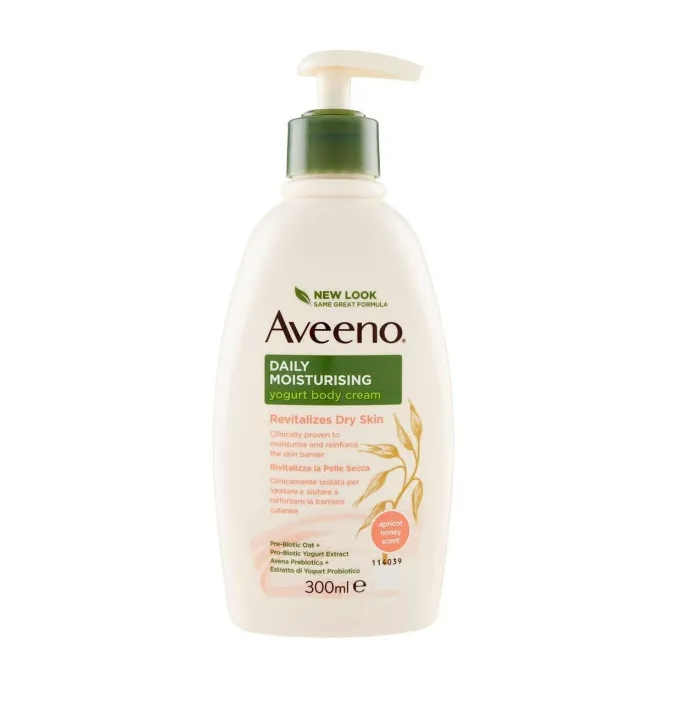 Aveeno Daily Moisturizing Yogurt Body Cream, 300 ml
