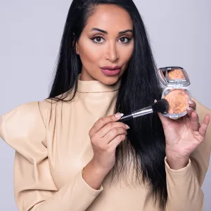 Baked Mineral Silky Long Lasting Flower Blush