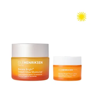 Banana Bright  Bundle Instant Glow Moisturizer & Eye Crème