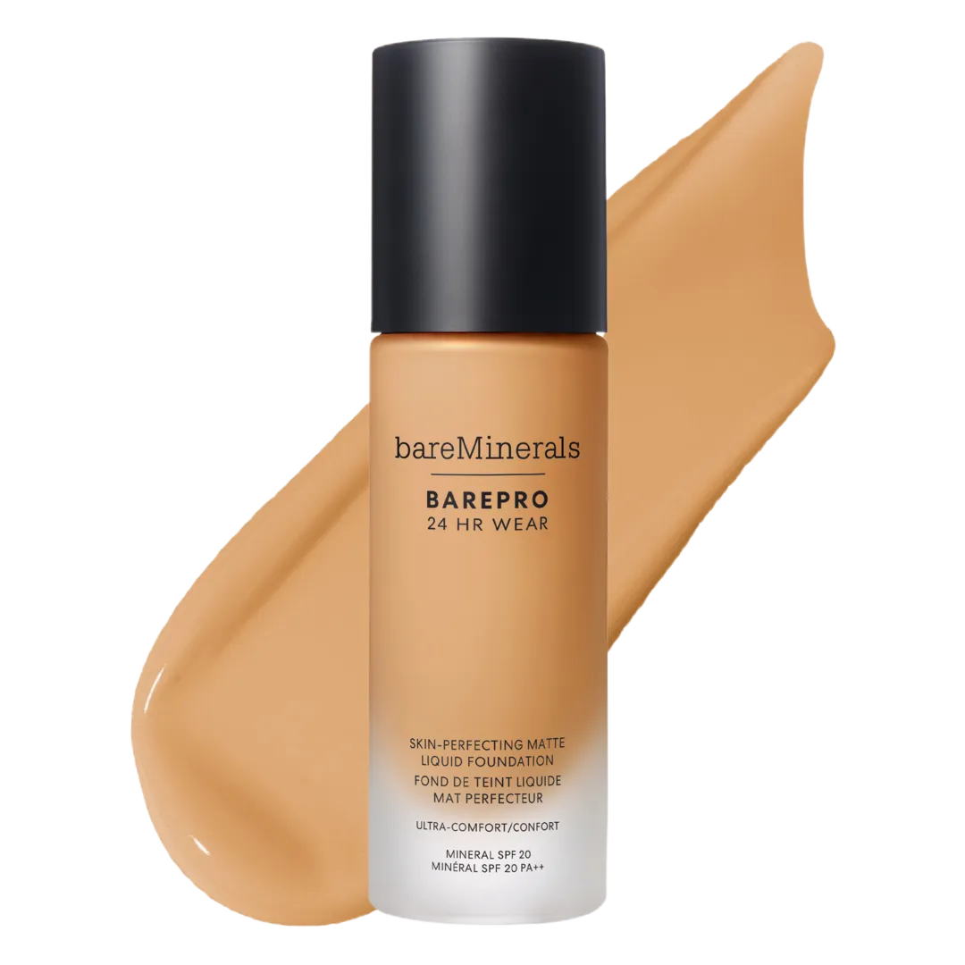 bareMinerals BarePro 24HR Wear Skin-Perfecting Matte Liquid Foundation SPF20