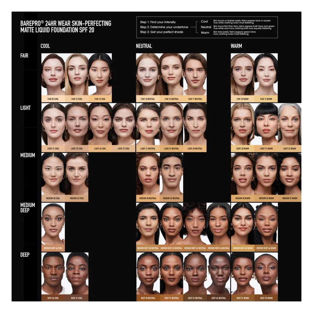 bareMinerals BarePro 24HR Wear Skin-Perfecting Matte Liquid Foundation SPF20