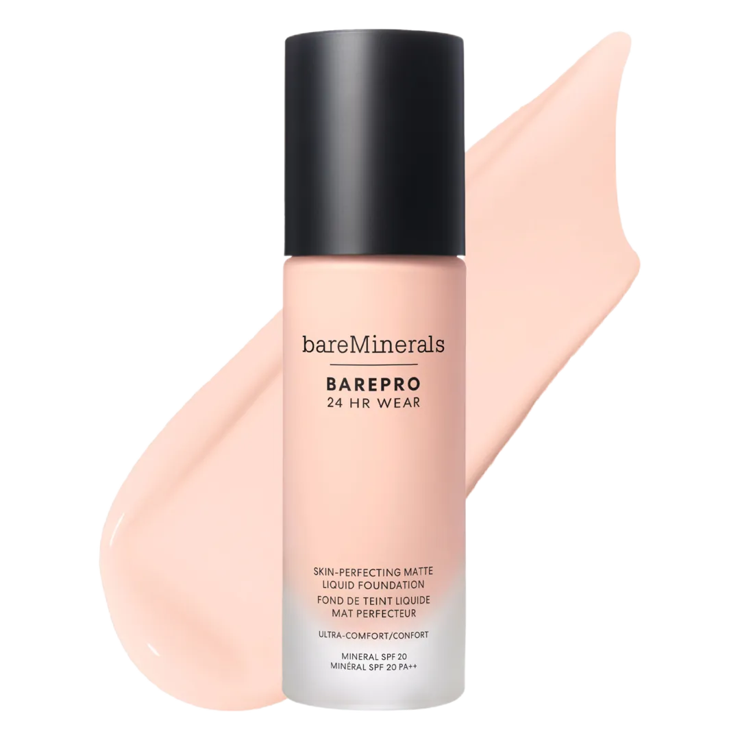 bareMinerals BarePro 24HR Wear Skin-Perfecting Matte Liquid Foundation SPF20